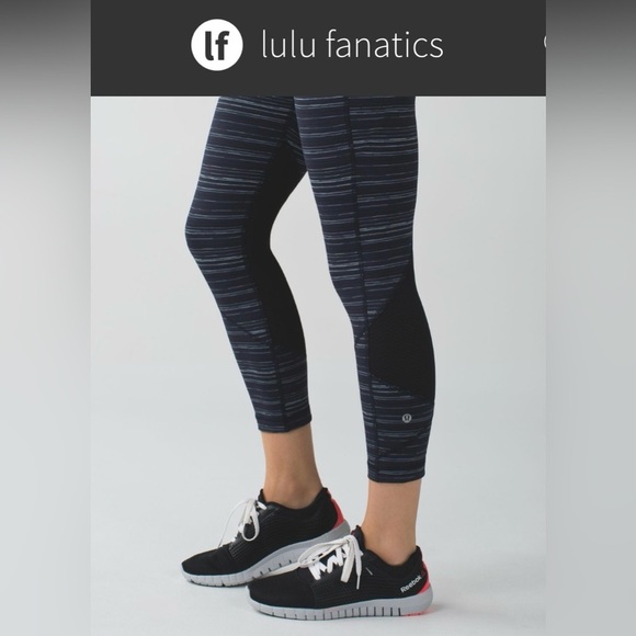 lululemon athletica Pants - Lululemon Pace Rival Crop Leggings Size 8